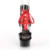 Pleaser - DELIGHT60014FH High heels - Black/Red Product image